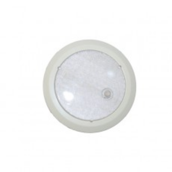 Durite 0-668-18 White LED Roof Lamp with PIR - 12/24V PN: 0-668-18